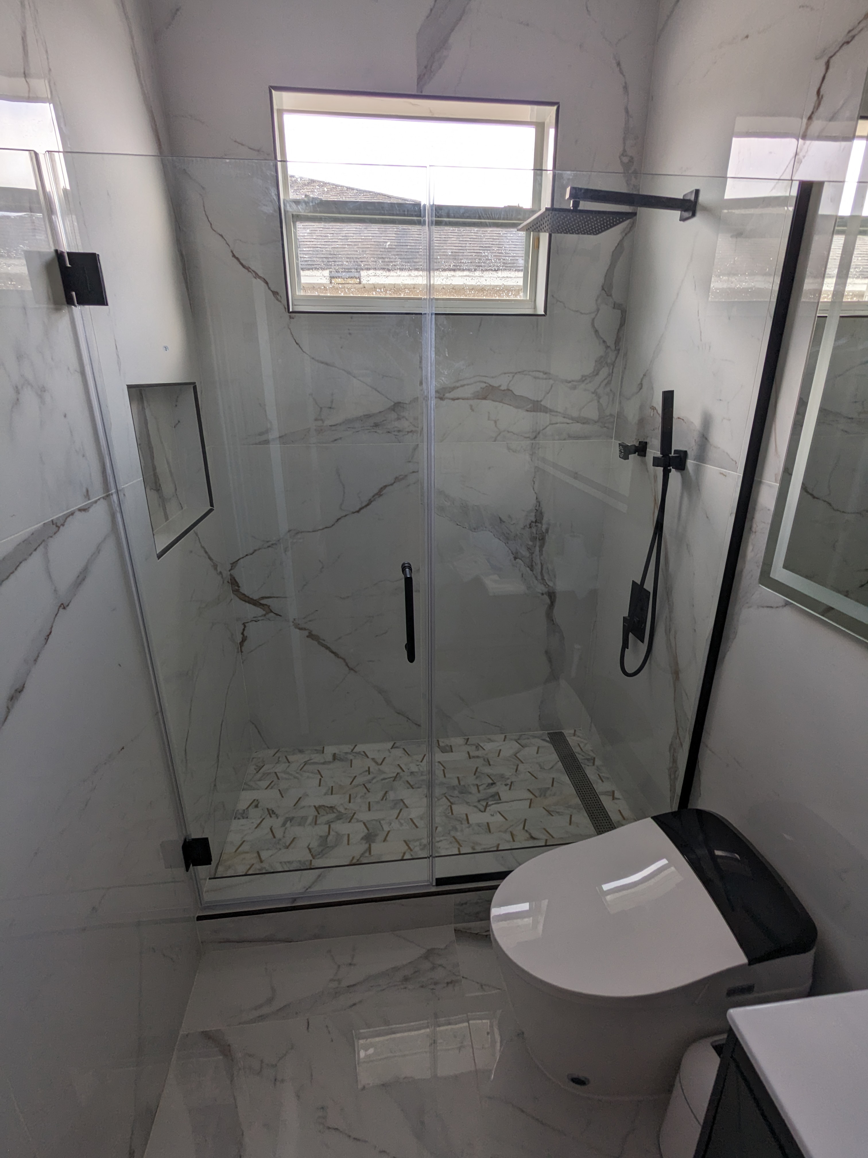 Custom Frameless Shower